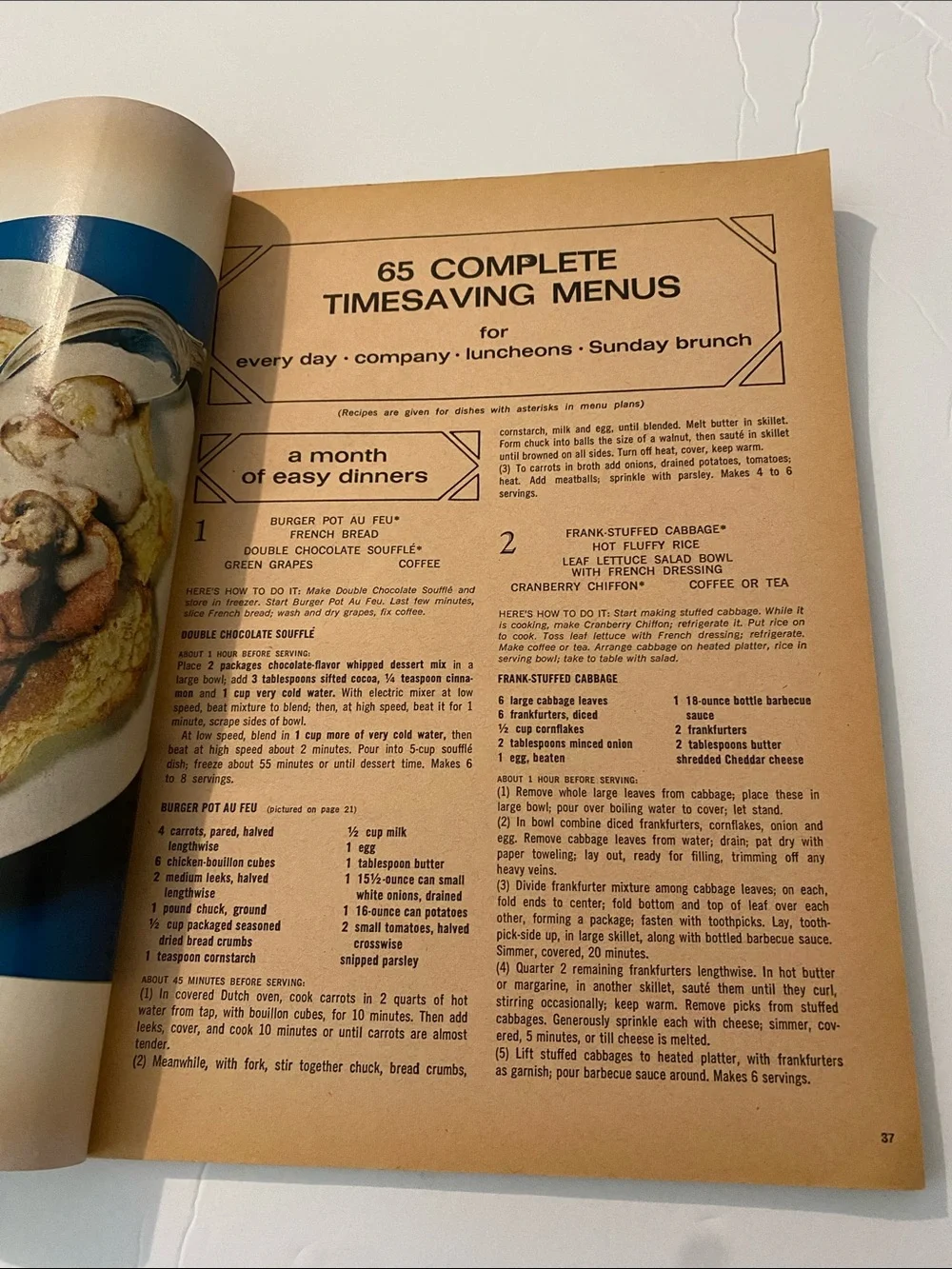 Timesavers' Cookbook - Beige Cover